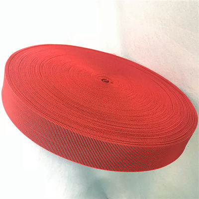 Cina Outdoor Furniture Cover Type Jok Elastis Anyaman dalam warna merah pemasok