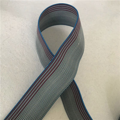 Cina Sofa Warna Biru Elastis Sabuk Karet Perpanjangan Baik / Anyaman Elastis Untuk Kursi Kursi pemasok