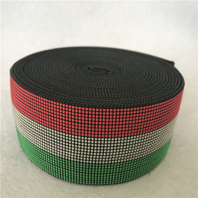 Cina 2019 Desain baru 50mm lebar Sofa Elastis Anyaman Bentuk Stabil Setelah Mencuci Untuk Sofa Dalam Ruangan pemasok