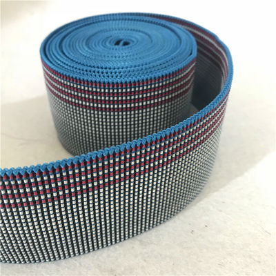 Sofa Warna Biru Elastis Sabuk Karet Perpanjangan Baik / Anyaman Elastis Untuk Kursi Kursi pemasok