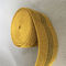 70% Pemanjangan anyaman Lebar 7cm Sofa Anyaman warna kuning yang dibuat oleh karet Malaysia pemasok