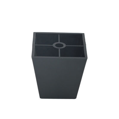 Kaki Sofa Plastik Disesuaikan Profesional NA-PL020 Tinggi 65mm Warna Hitam pemasok