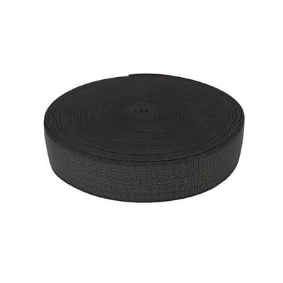 Kids Trampoline Anyaman Lebar 5cm Warna Hitam Malaysia Karet Untuk Aksesoris Sofa pemasok