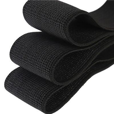 Kids Trampoline Anyaman Lebar 5cm Warna Hitam Malaysia Karet Untuk Aksesoris Sofa pemasok